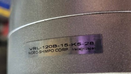 【电商】MRO供应链日本尼得科NIDEC SHIMPO减速机 VRL-120B-15-K5-28