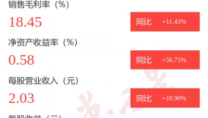 图解兴森科技中报:第二季度单季净利润同比增长465.68%